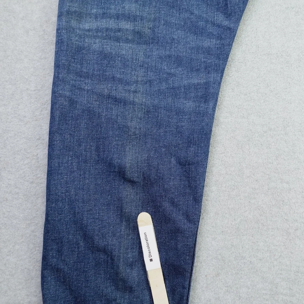Levi's 512 Jeans Mens 38x30 Blue Denim Slim Taper Stretch Medium Wash